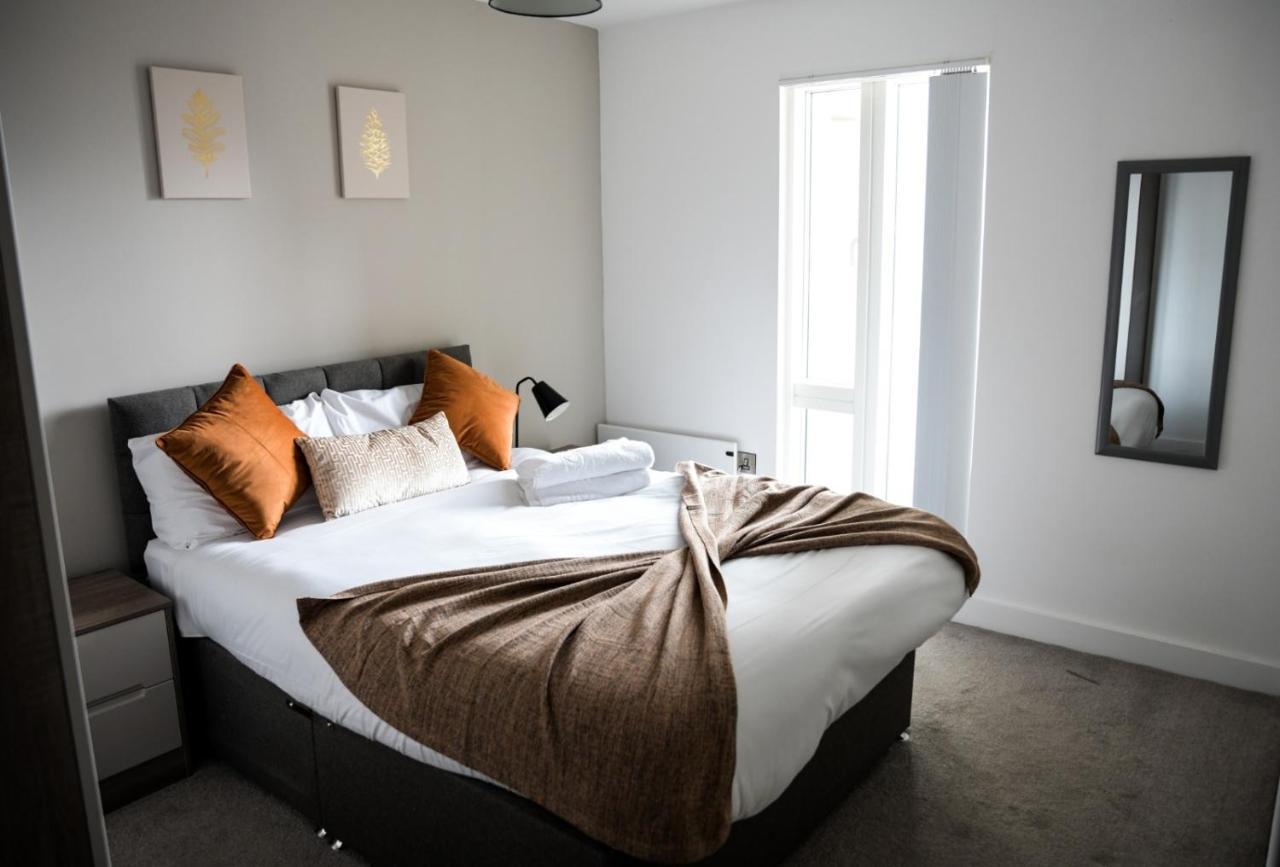 Onpoint Apartments - Spacious 2 Bedroom Apt - City Centre With Balcony Manchester Eksteriør bilde