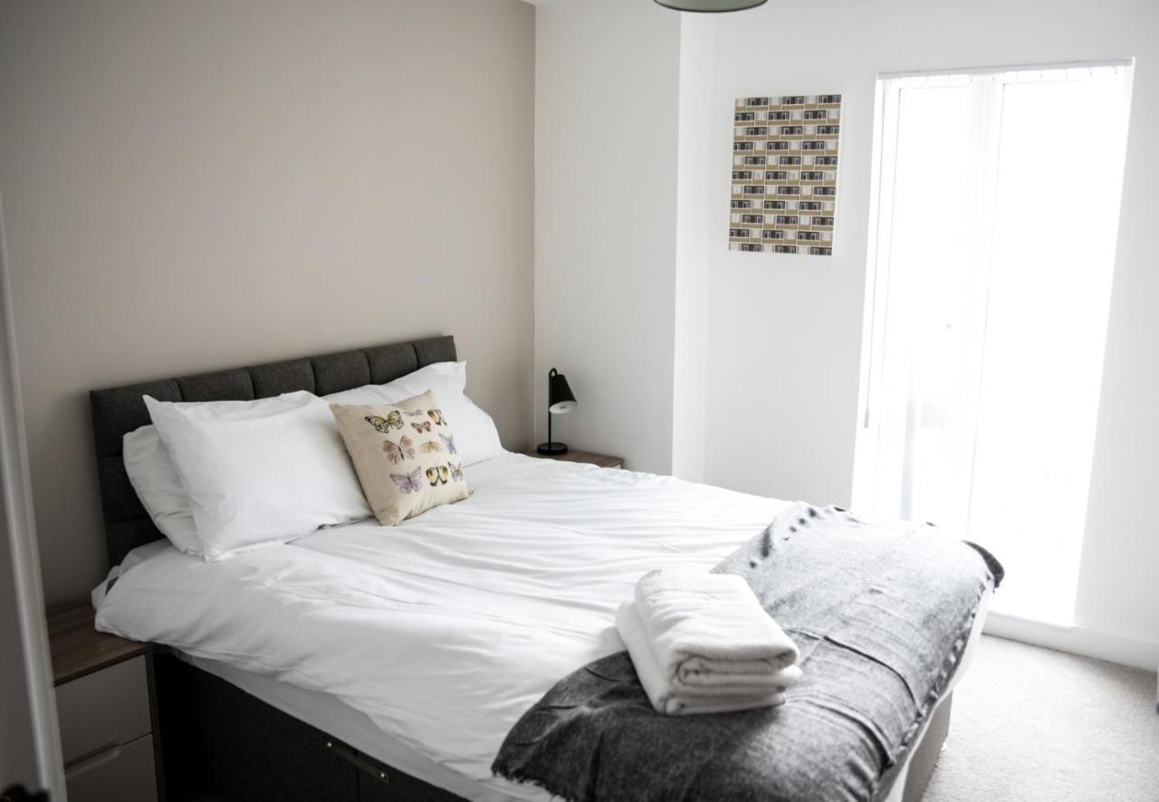 Onpoint Apartments - Spacious 2 Bedroom Apt - City Centre With Balcony Manchester Eksteriør bilde