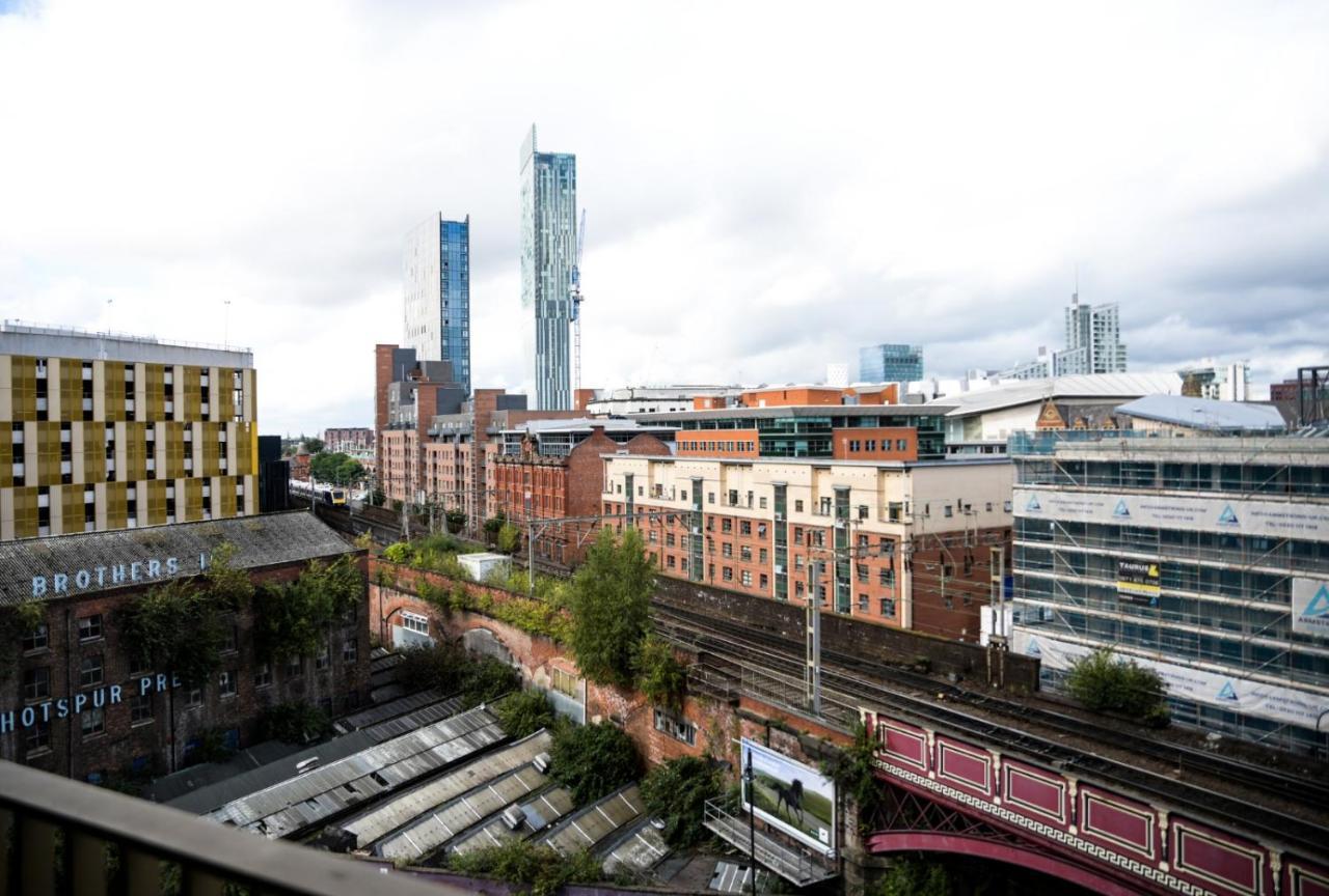 Onpoint Apartments - Spacious 2 Bedroom Apt - City Centre With Balcony Manchester Eksteriør bilde