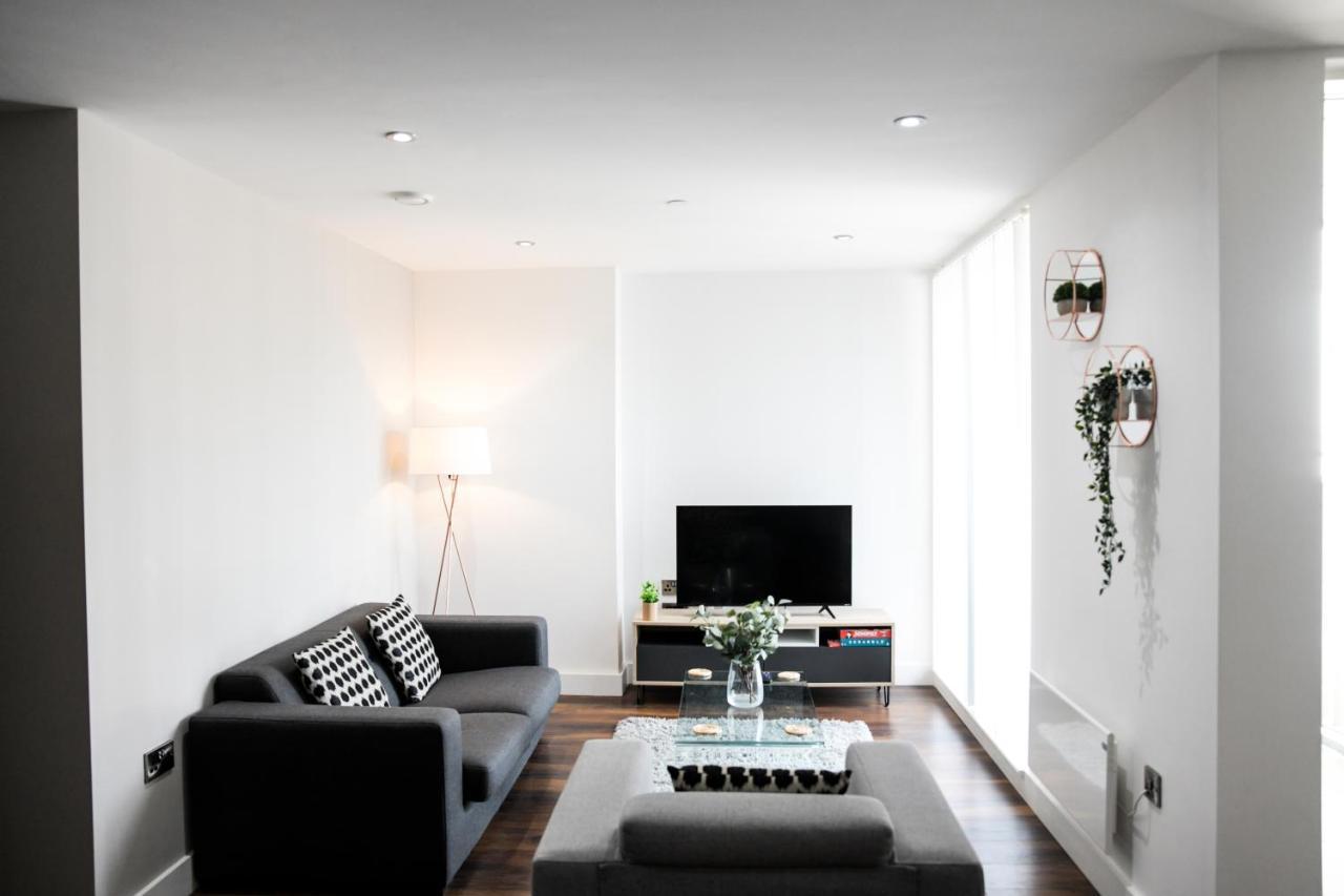 Onpoint Apartments - Spacious 2 Bedroom Apt - City Centre With Balcony Manchester Eksteriør bilde