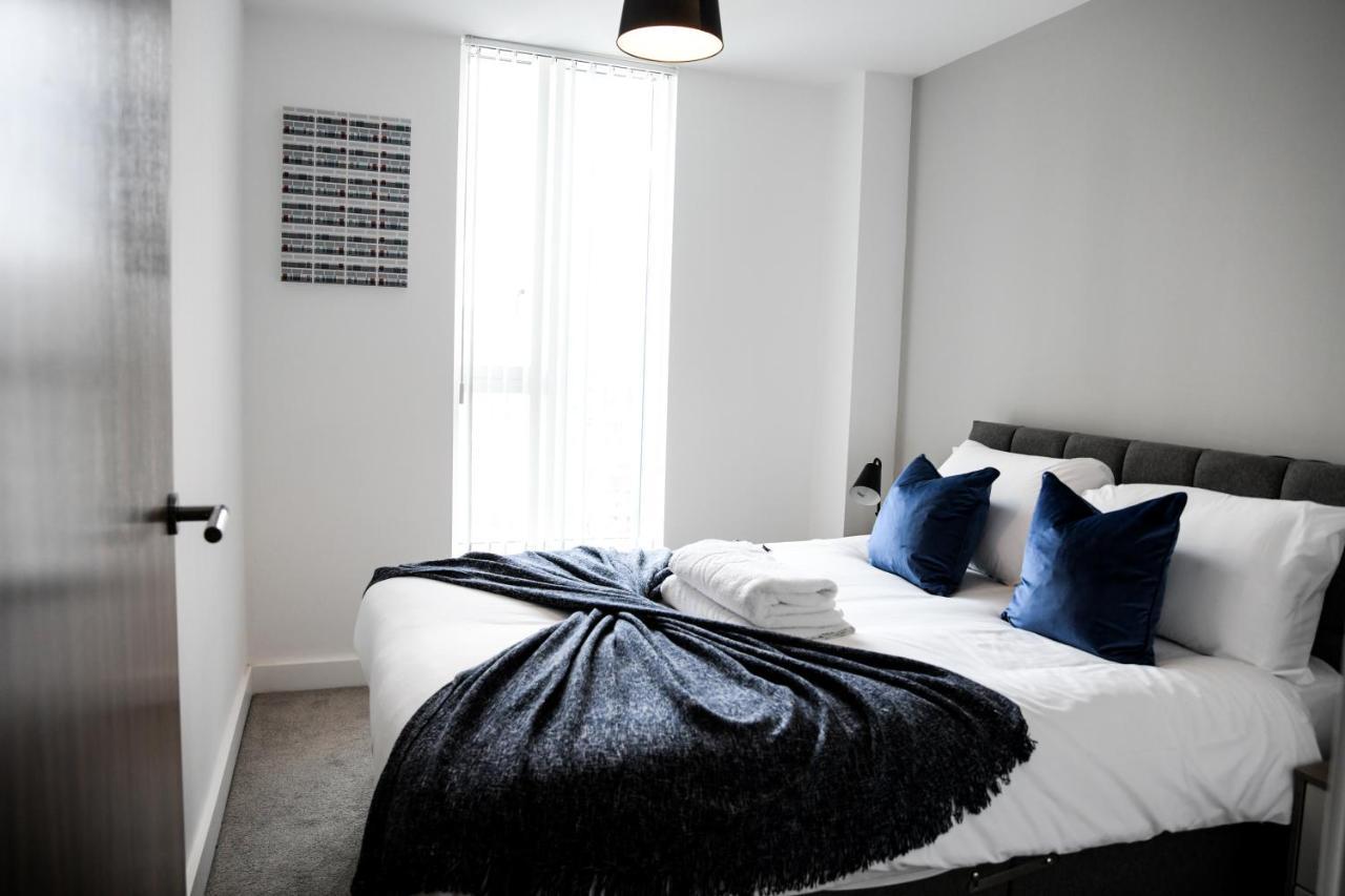 Onpoint Apartments - Spacious 2 Bedroom Apt - City Centre With Balcony Manchester Eksteriør bilde